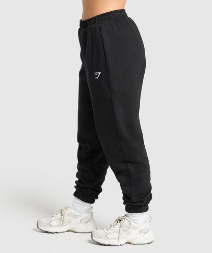 Women's Gymshark Training Fleece Short Joggers Black
