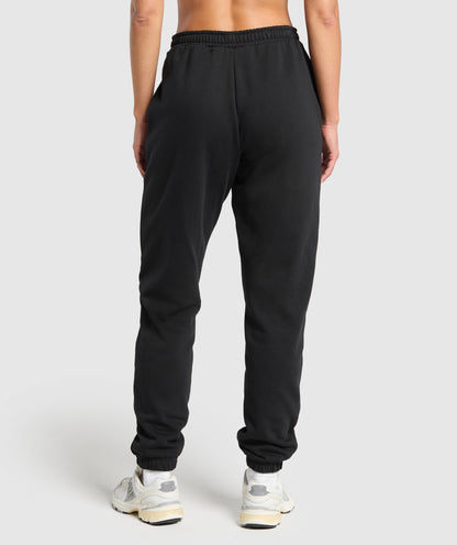 Women's Gymshark Training Fleece Tall Joggers Black