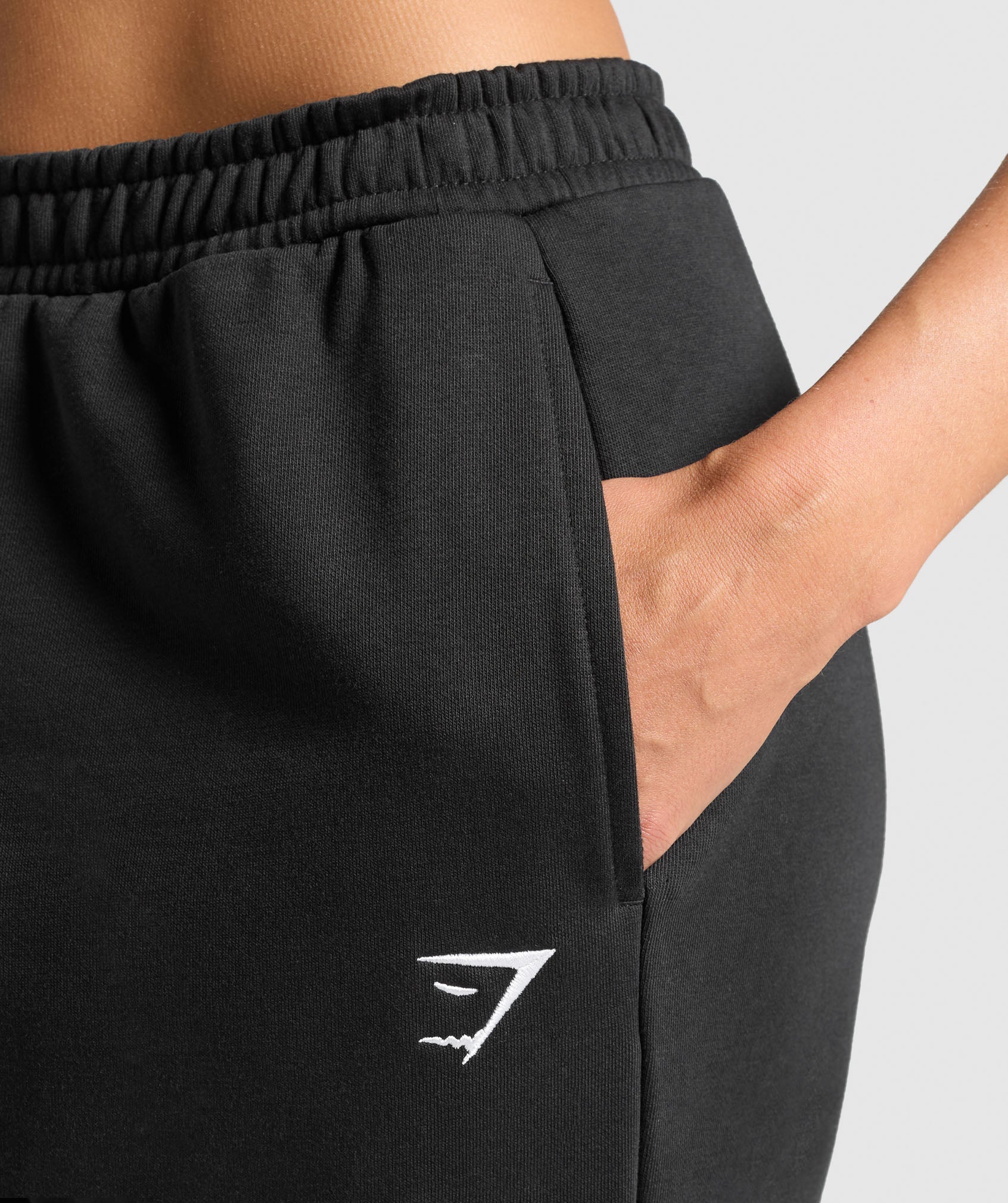 Women's Gymshark Training Fleece Tall Joggers Black