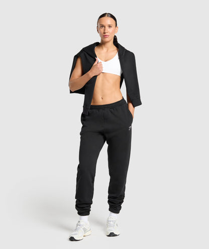 Women's Gymshark Training Fleece Tall Joggers Black