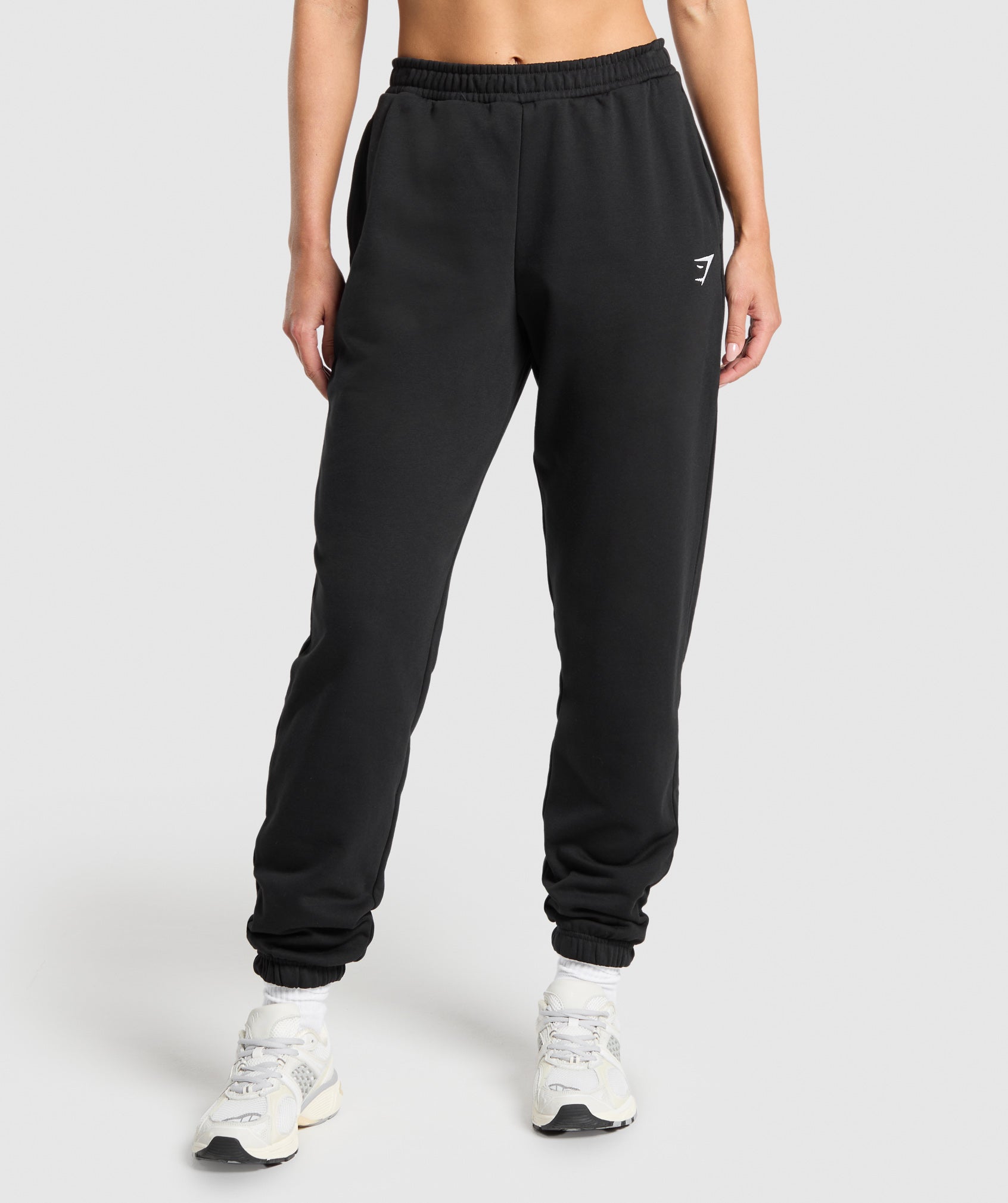 Women's Gymshark Training Fleece Tall Joggers Black