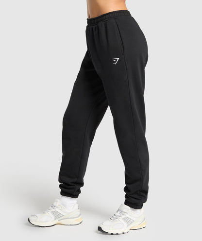 Women's Gymshark Training Fleece Tall Joggers Black