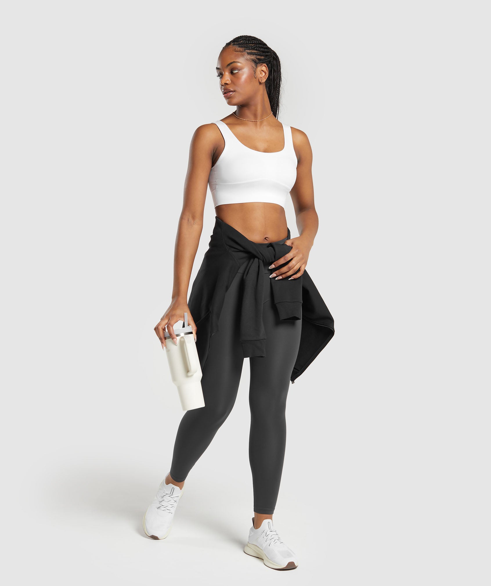 Women's Gymshark Training Leggings Asphalt Grey