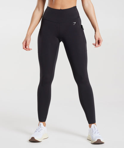 Women's Gymshark Pocket Leggings Black