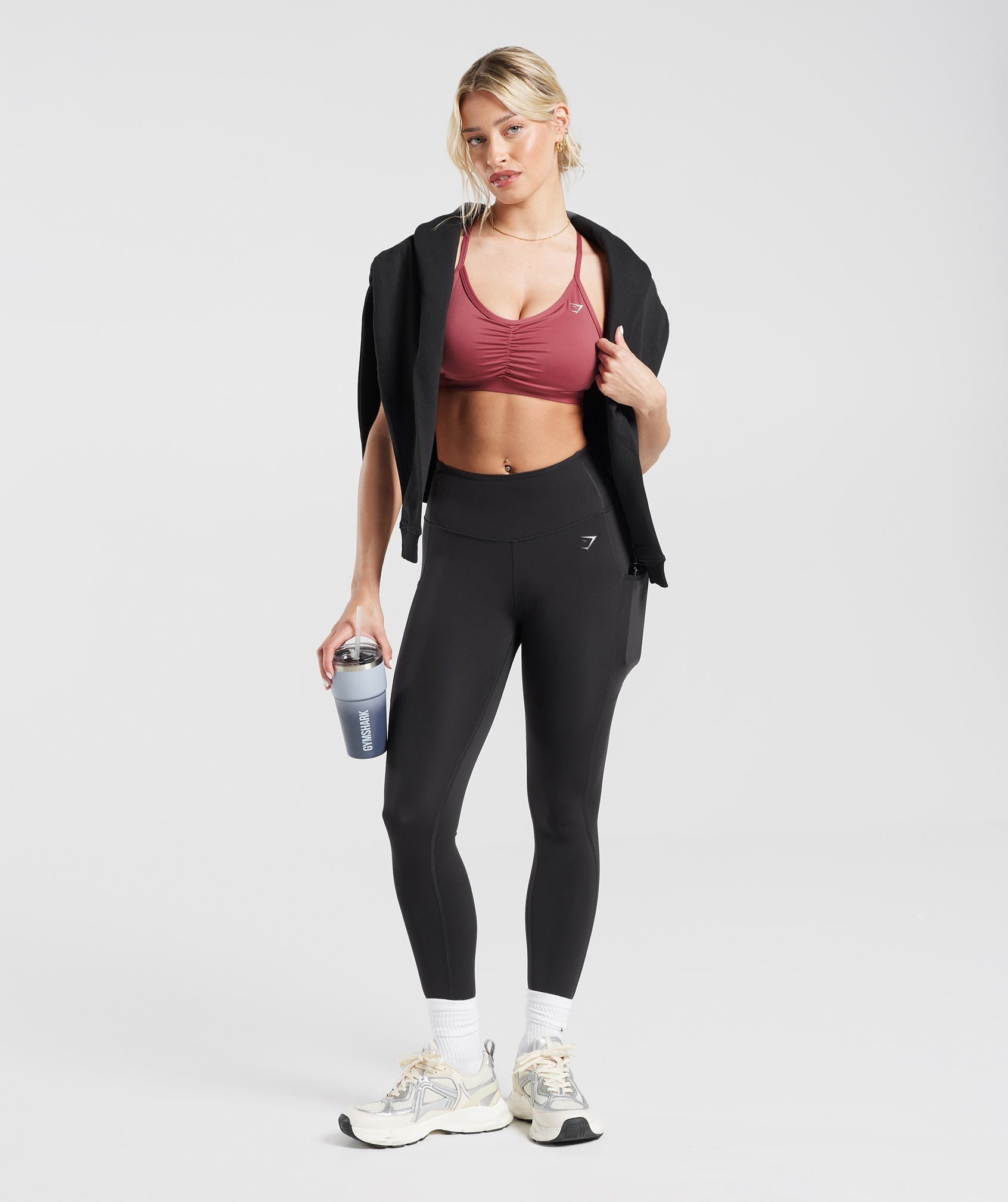 Women's Gymshark Pocket Leggings Black