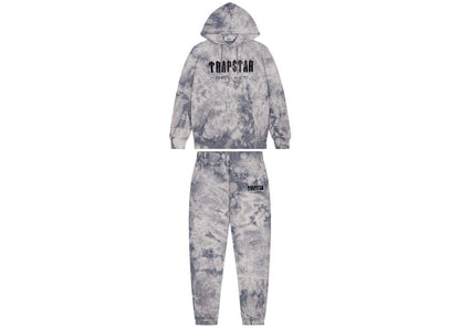trapstar chenille decoded hoodie tracksuit tie dye