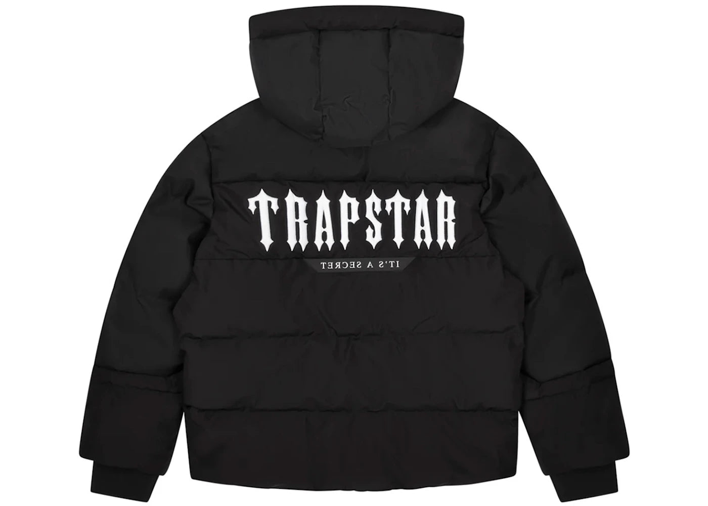 trapstar decoded puffer jacket (fw23) black