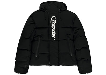 trapstar hyperdrive technical puffer jacket black/white