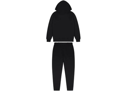 trapstar shooters hoodie tracksuit black monochrome edition