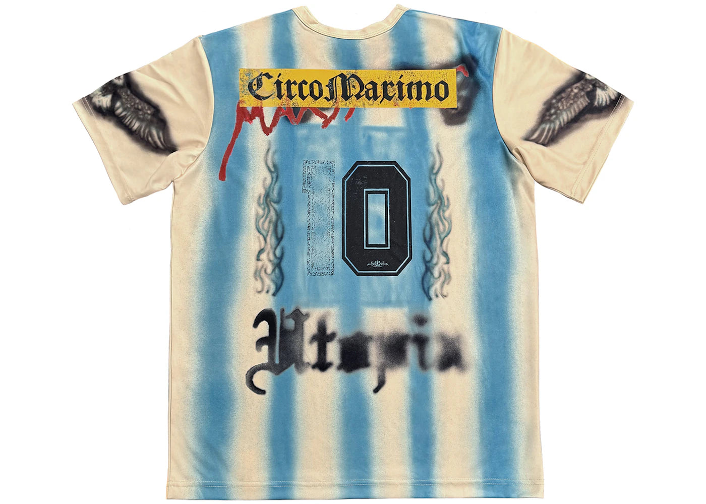 travis scott argentina soccer jersey multicolor