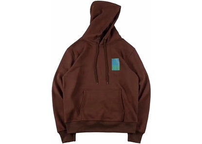 travis scott astrofest flame guy hoodie brown