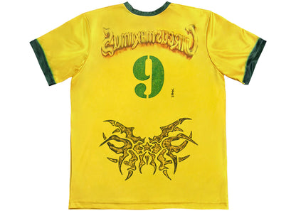 travis scott brazil soccer jersey yellow