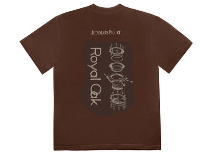 travis scott cj x audemars piguet classic tee red