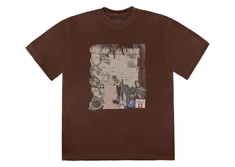 Travis Scott Cj X Audemars Piguet Classic Tee Red