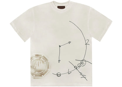 travis scott cj x audemars piguet time zones tee white