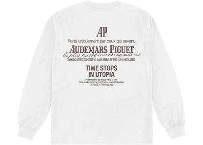 travis scott cj x audemars piguet utopia tee white