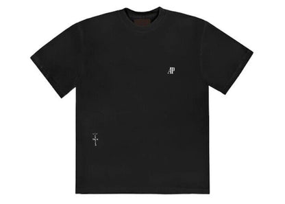 travis scott cj x audemars piguet vintage tee black