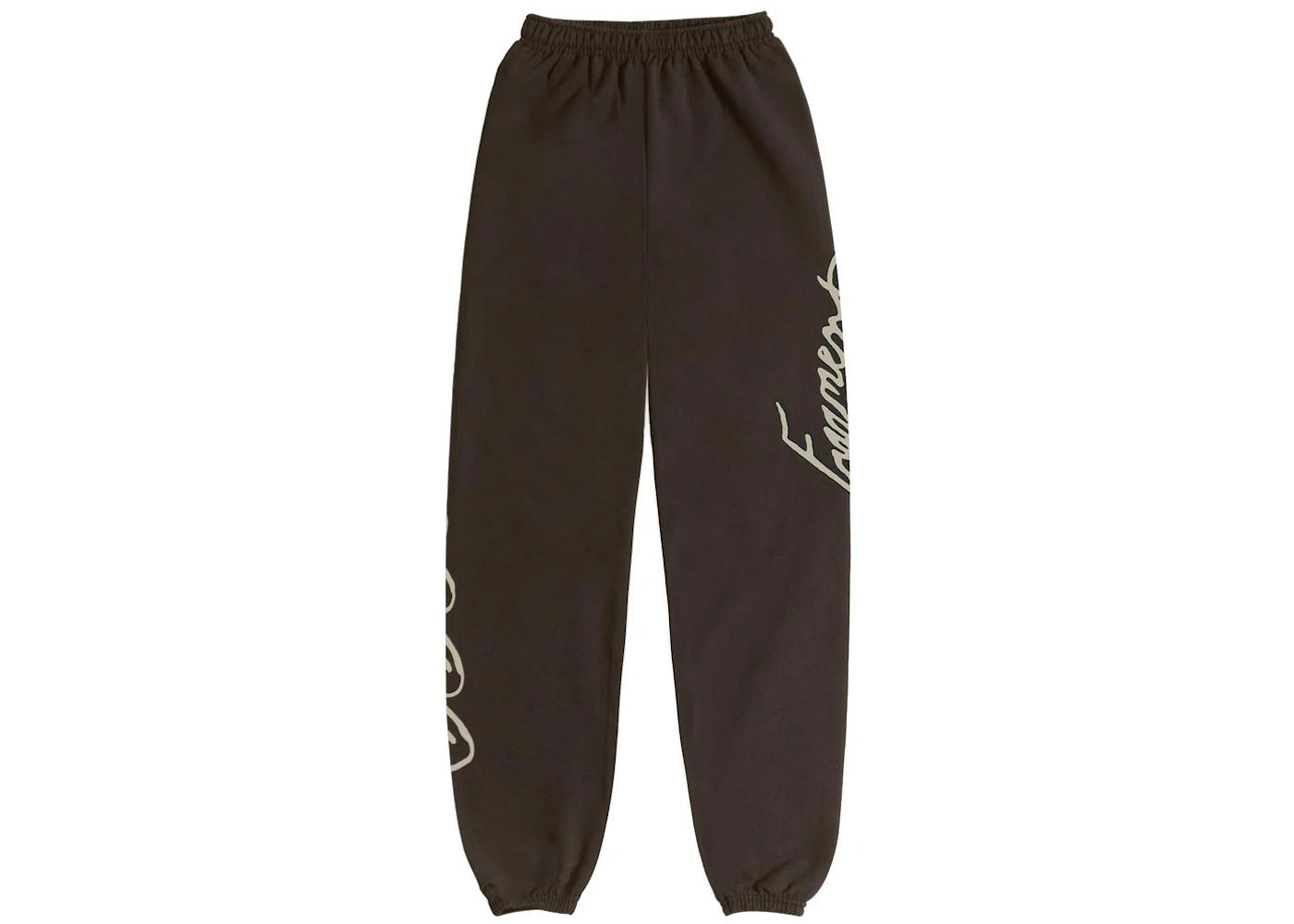 travis scott cactus jack for fragment sunrise sweatpants brown