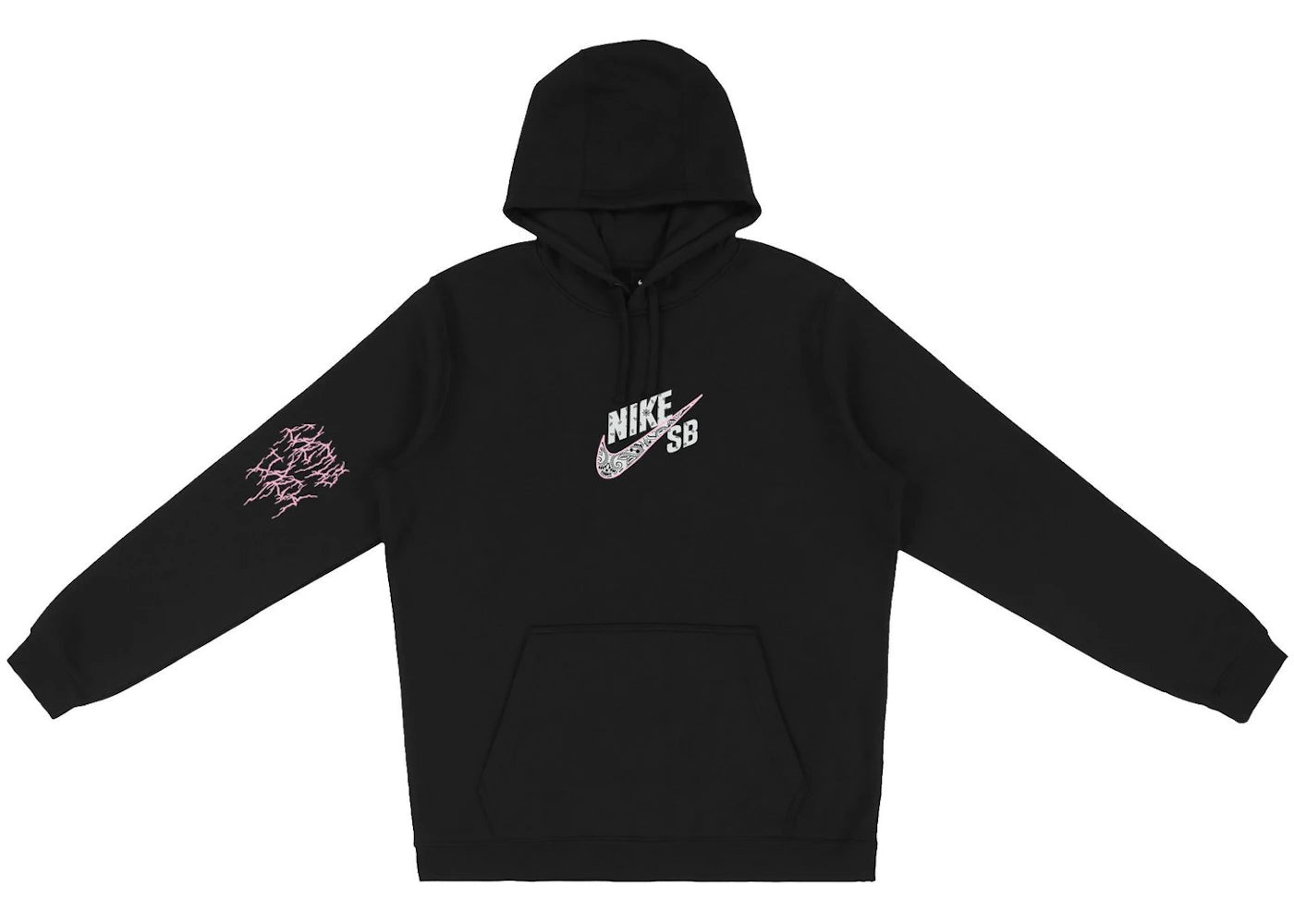 travis scott cactus jack for nike sb hoodie black