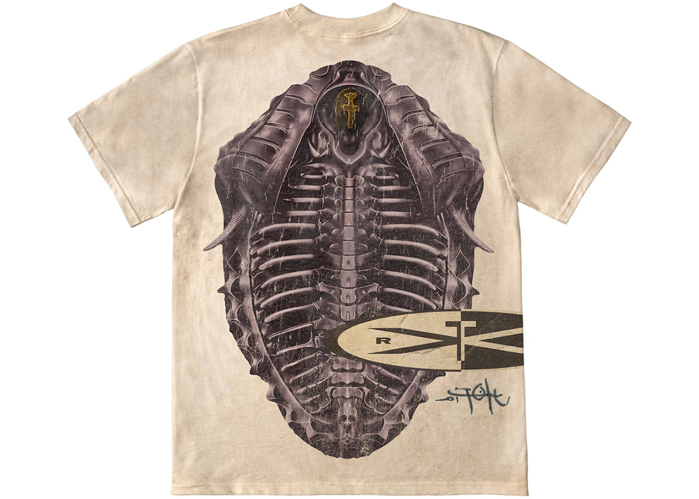 travis scott cactus jack rib cage shirt multicolor