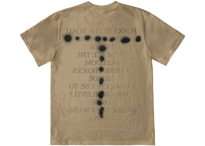 travis scott cactus jack sprayed shirt multicolor