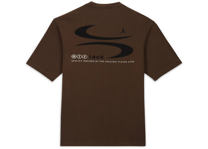 travis scott cactus jack x jordan mj ts logo tee palomino