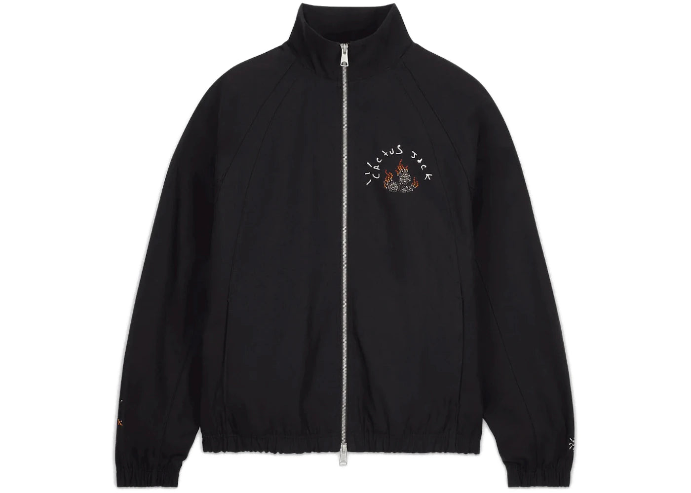 travis scott x jordan woven jacket black