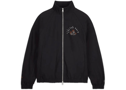 travis scott x jordan woven jacket black