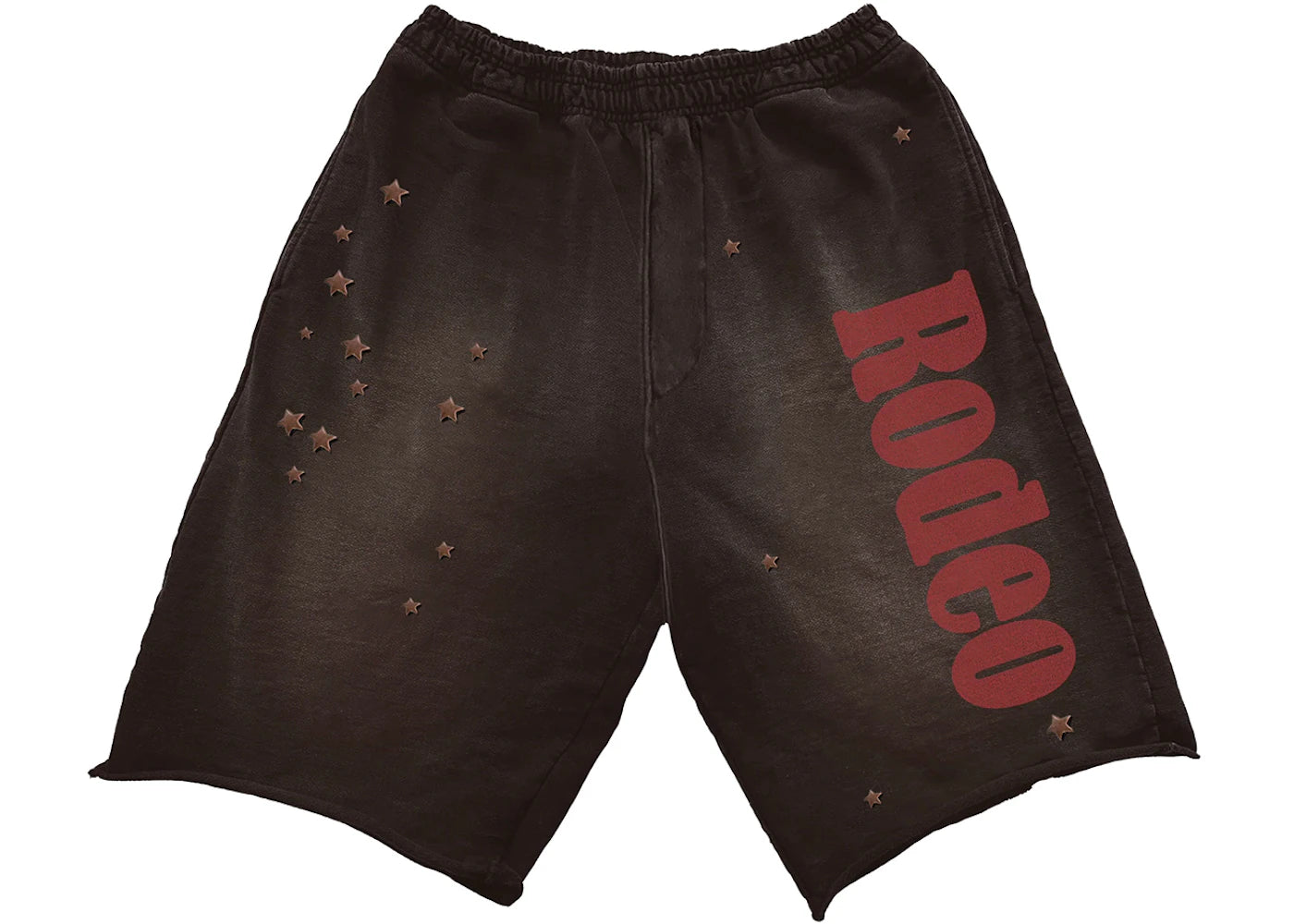 travis scott cactus jack x sp5der days before rodeo shorts black