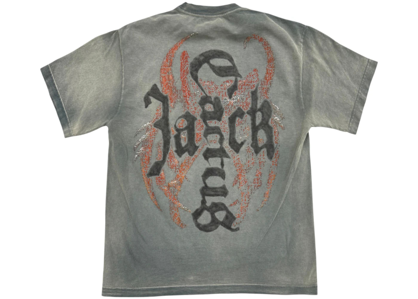 travis scott cactus vegas tee grey