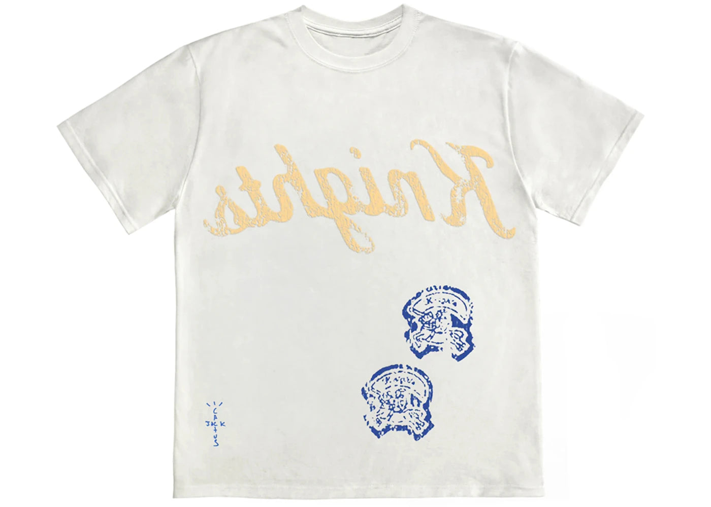 travis scott elkins hs t-shirt white