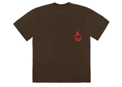 travis scott jordan cactus jack highest t shirt brown