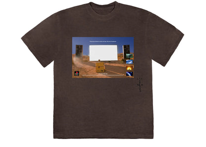 travis scott monolith day t-shirt brown