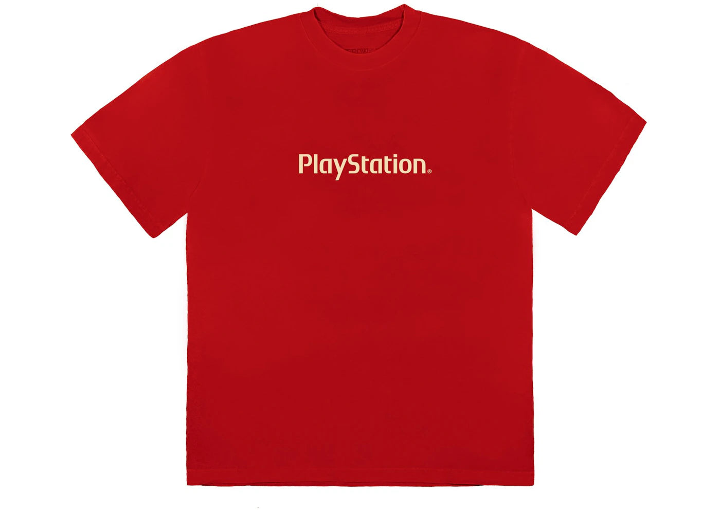 travis scott motherboard logo iv t-shirt red