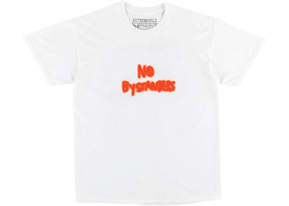 travis scott no bystanders tee white
