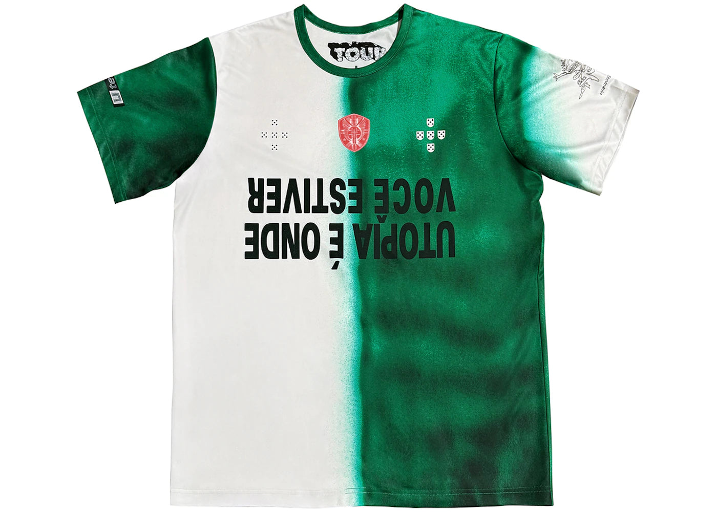 travis scott portugal soccer jersey multicolor