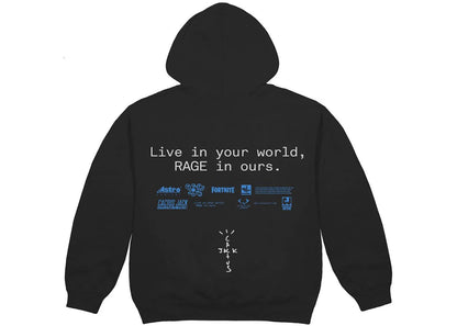 travis scott the scotts world hoodie black