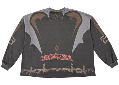 travis scott x fox racing ii jersey black