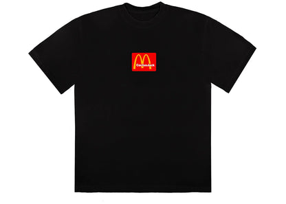 travis scott x mcdonald's sesame ii t-shirt black/red