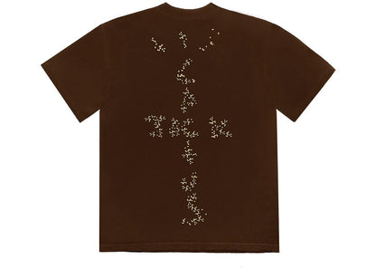 travis scott x mcdonald's sesame iii t-shirt brown