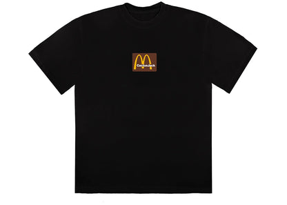 travis scott x mcdonald's sesame inv t-shirt black/brown