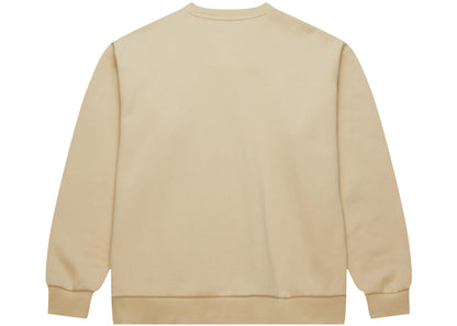 travis scott x mitchell & ness georgia bulldogs pullover sweatshirt tan