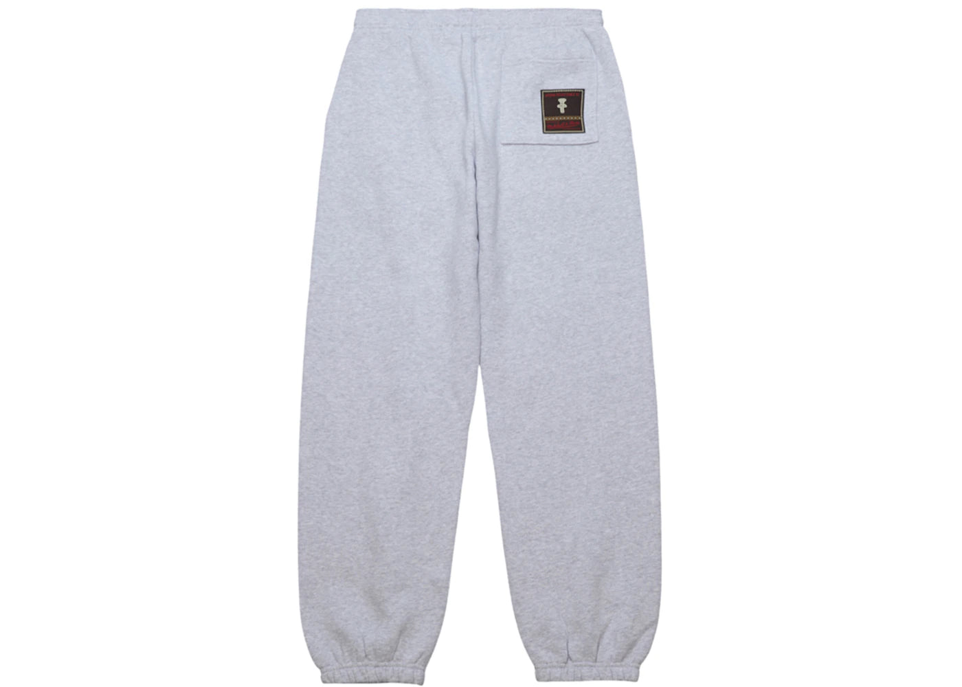 travis scott x mitchell & ness miami hurricanes classic sweatpants heather gray