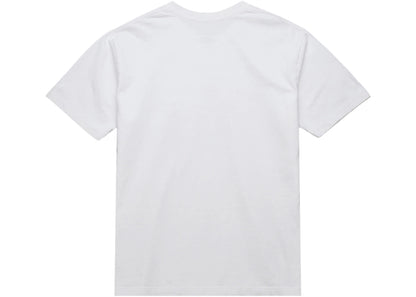 travis scott x mitchell & ness michigan wolverines hand-drawn t-shirt white