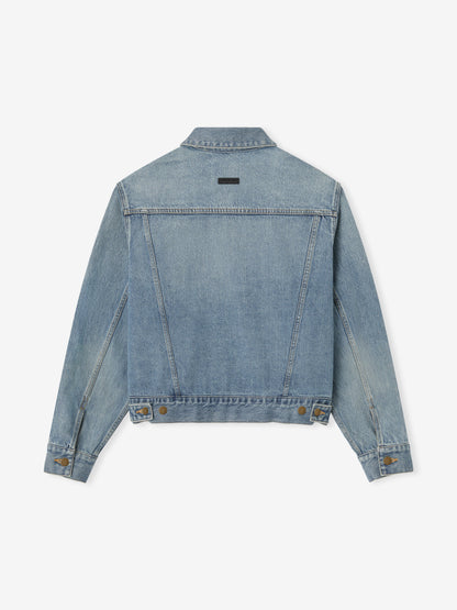 Essentials Denim Trucker Jacket Light Indigo