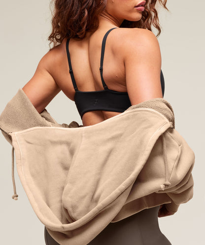 Women's Gymshark Twist Front Bralette Black