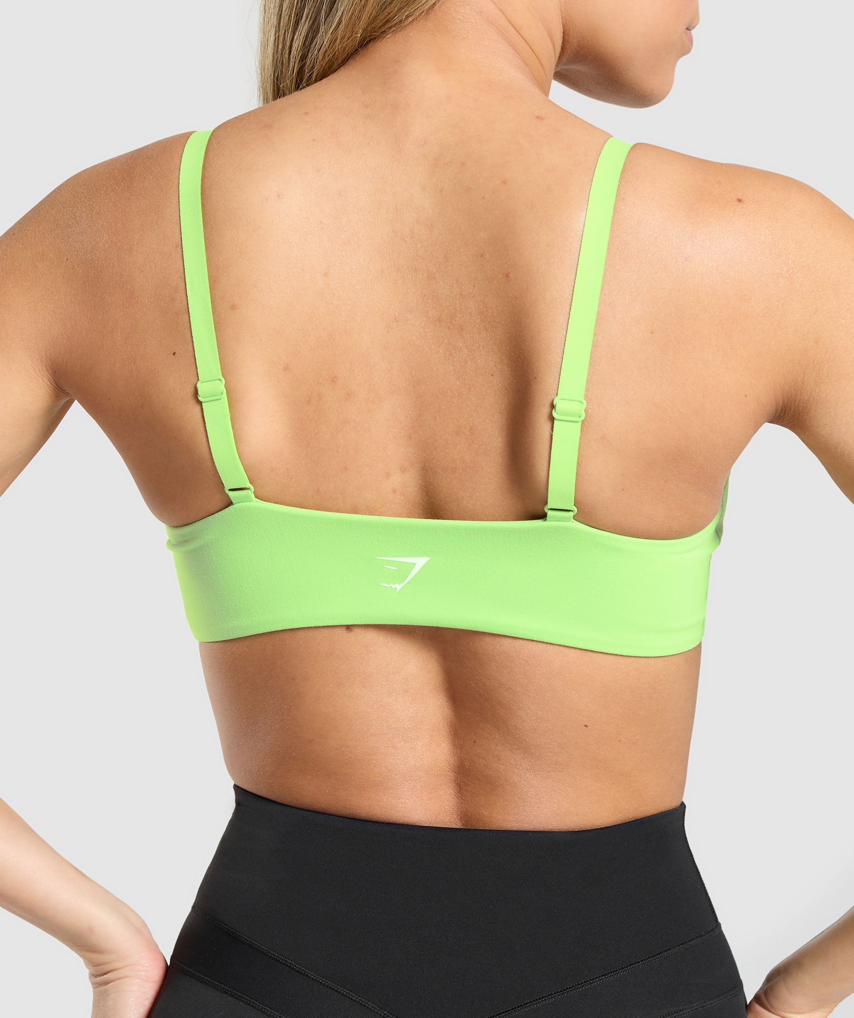 Women's Gymshark Twist Front Bralette Energy Gelato Green