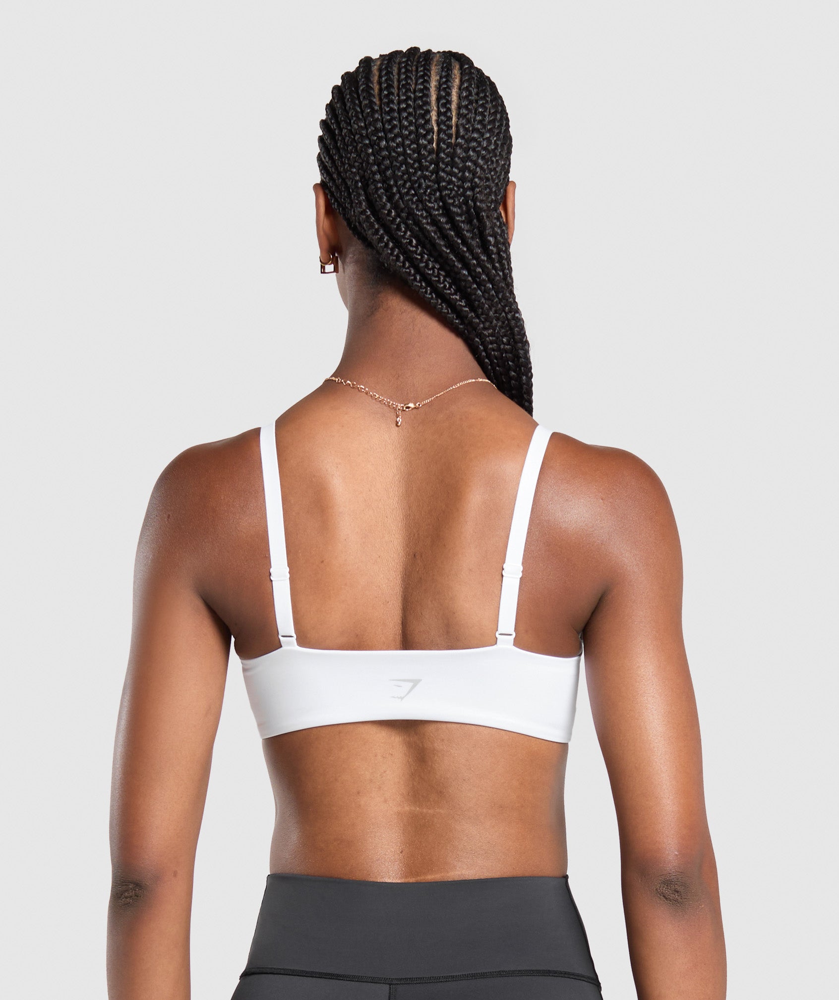 Women's Gymshark Twist Front Bralette White