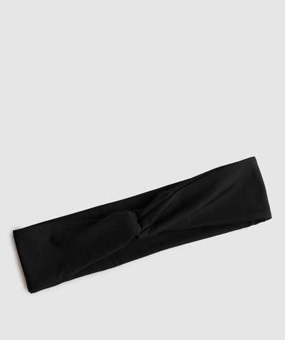 Women's Gymshark Twist Headband Black