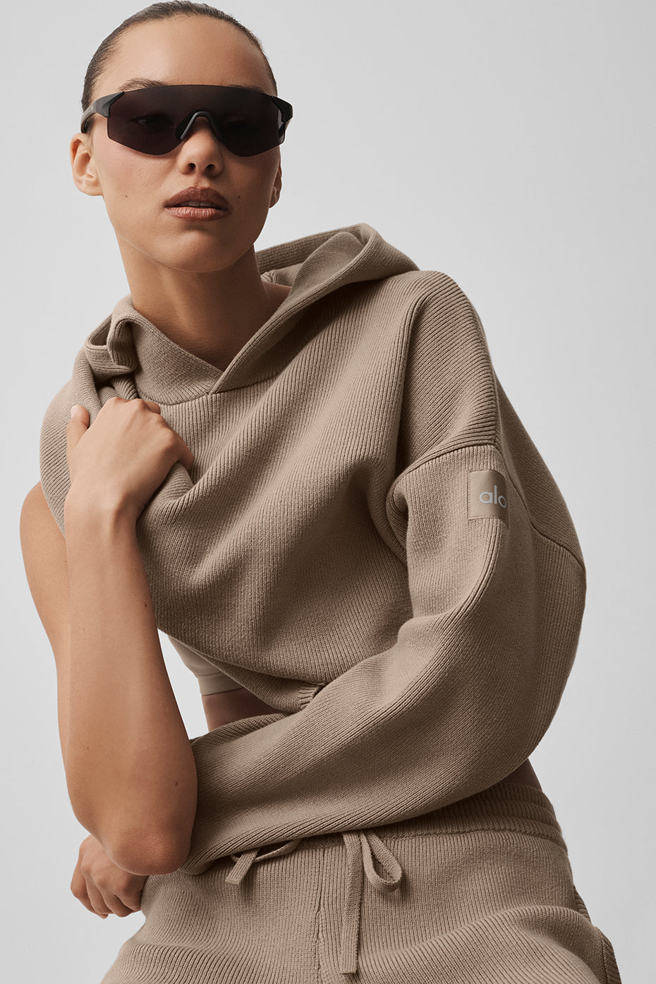 Alo Yoga Women'S Scholar Hooded Sweater